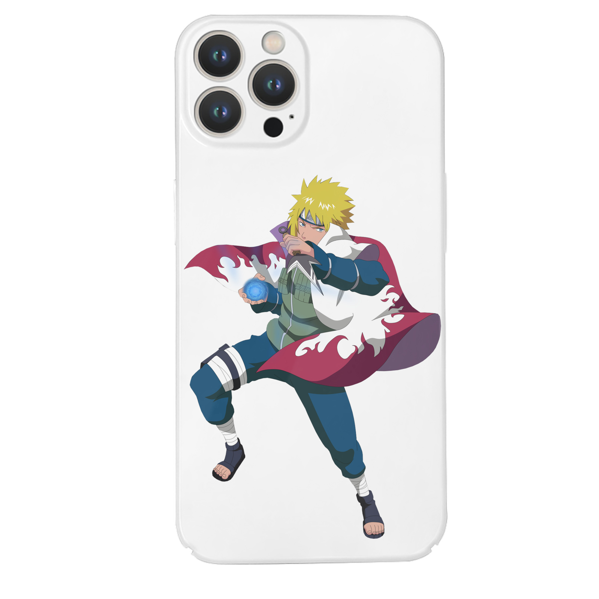 （画像用） NARUTO -ナルト- 波風 ミナト Namikaze Minato 【iPhone 14シリーズ対応】ハードケース